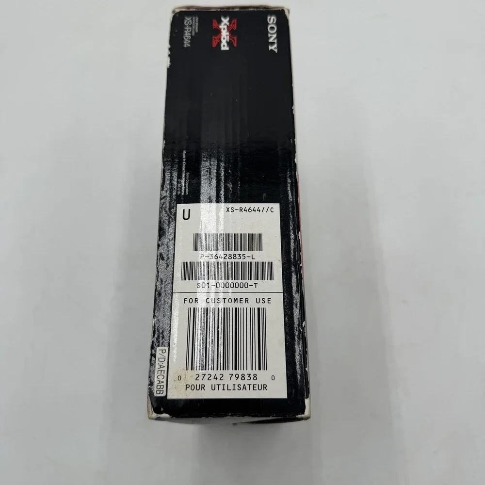 Sony XS-R4644 Xplod Speakers New Old Stock 4 Way 4